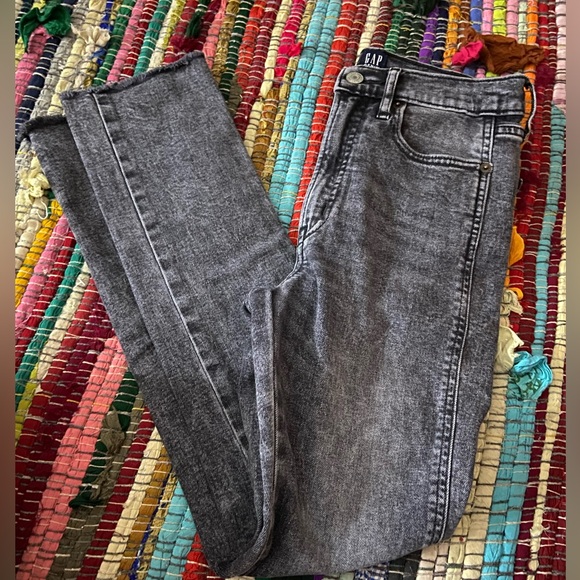 GAP Denim - Gap Denim Cigarette Black Jeans